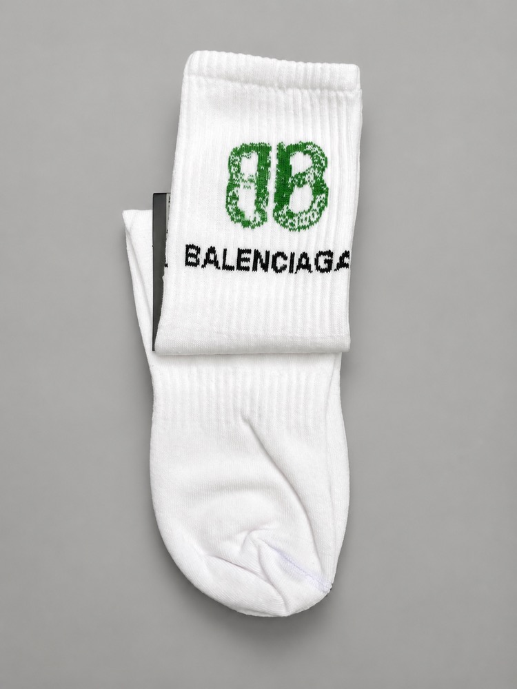 جوراب ساق بلند  balenciaga  جنس پنبه کشی