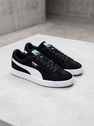 ونس ((کفش کتونی)) بند دار رویه چرم صاف پوما puma
