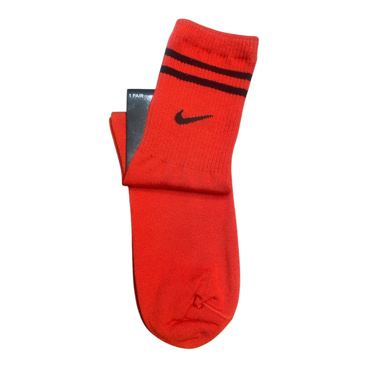 جوراب ساق بلند سوپر پنبه کشی رنگ قرمز برند نایک nike