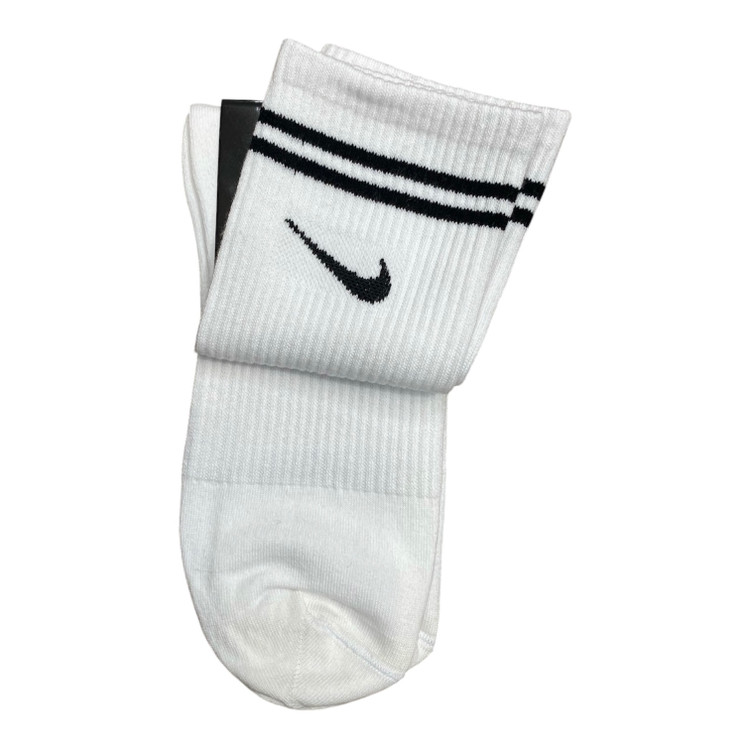 جوراب ساق بلند سوپر پنبه کشی رنگ سفید برند نایک nike
