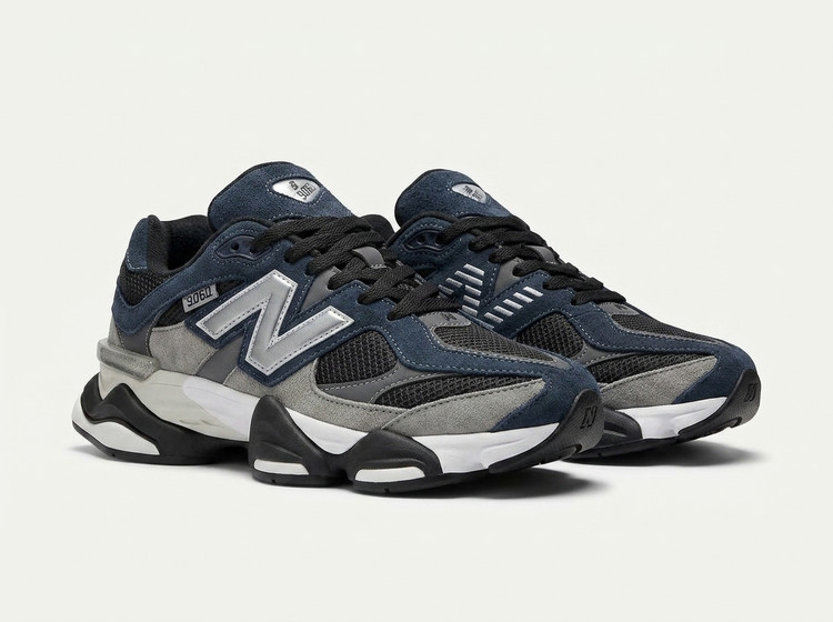 کتونی New balance 9060 رنگ سرمه ای طوسی