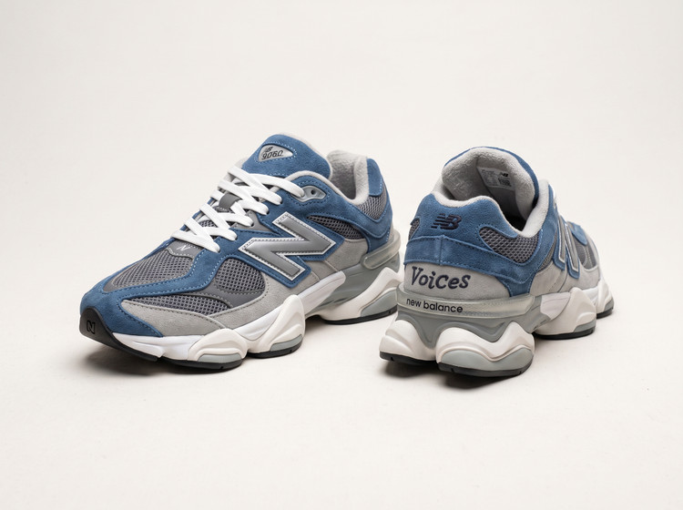 کتونی New balance 9060 رنگ طوسی ابی