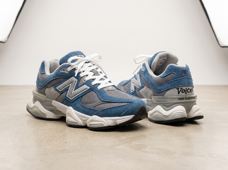 کتونی New balance 9060 رنگ طوسی ابی