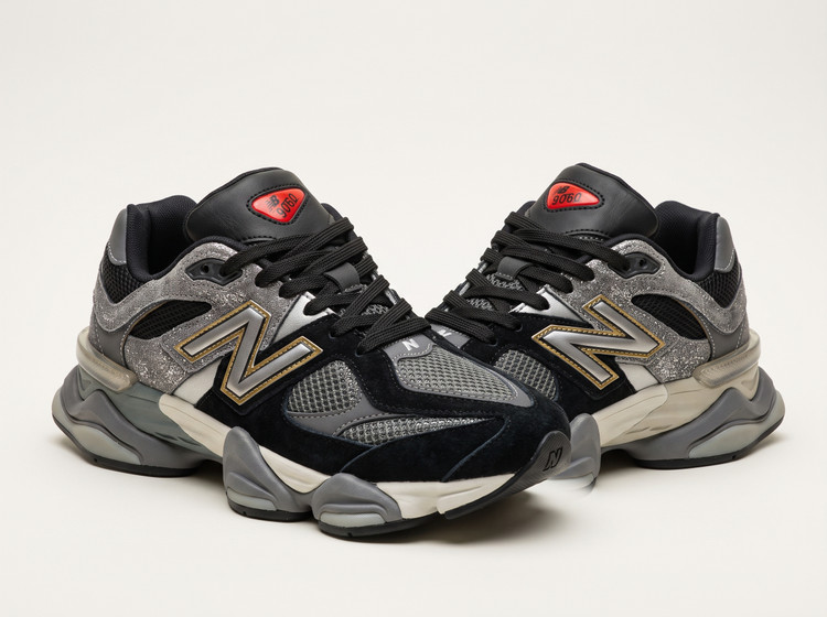 کتونی New balance 9060 رنگ مشکی N زرد