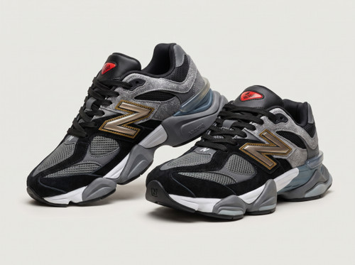 کتونی New balance 9060 رنگ مشکی N زرد