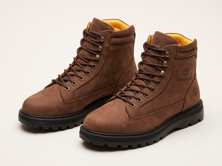 بوت Timberland تیمبرلند تمام چرم طبیعی خارجی رنگ قهوه ای تیره