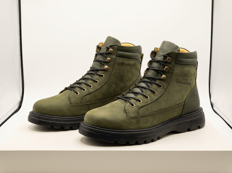 بوت Timberland تیمبرلند تمام چرم طبیعی خارجی رنگ سبز