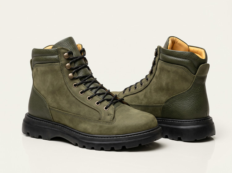 بوت Timberland تیمبرلند تمام چرم طبیعی خارجی رنگ سبز