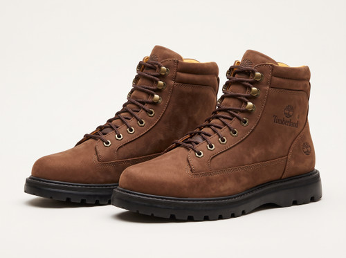 بوت Timberland تیمبرلند تمام چرم طبیعی خارجی رنگ قهوه ای تیره