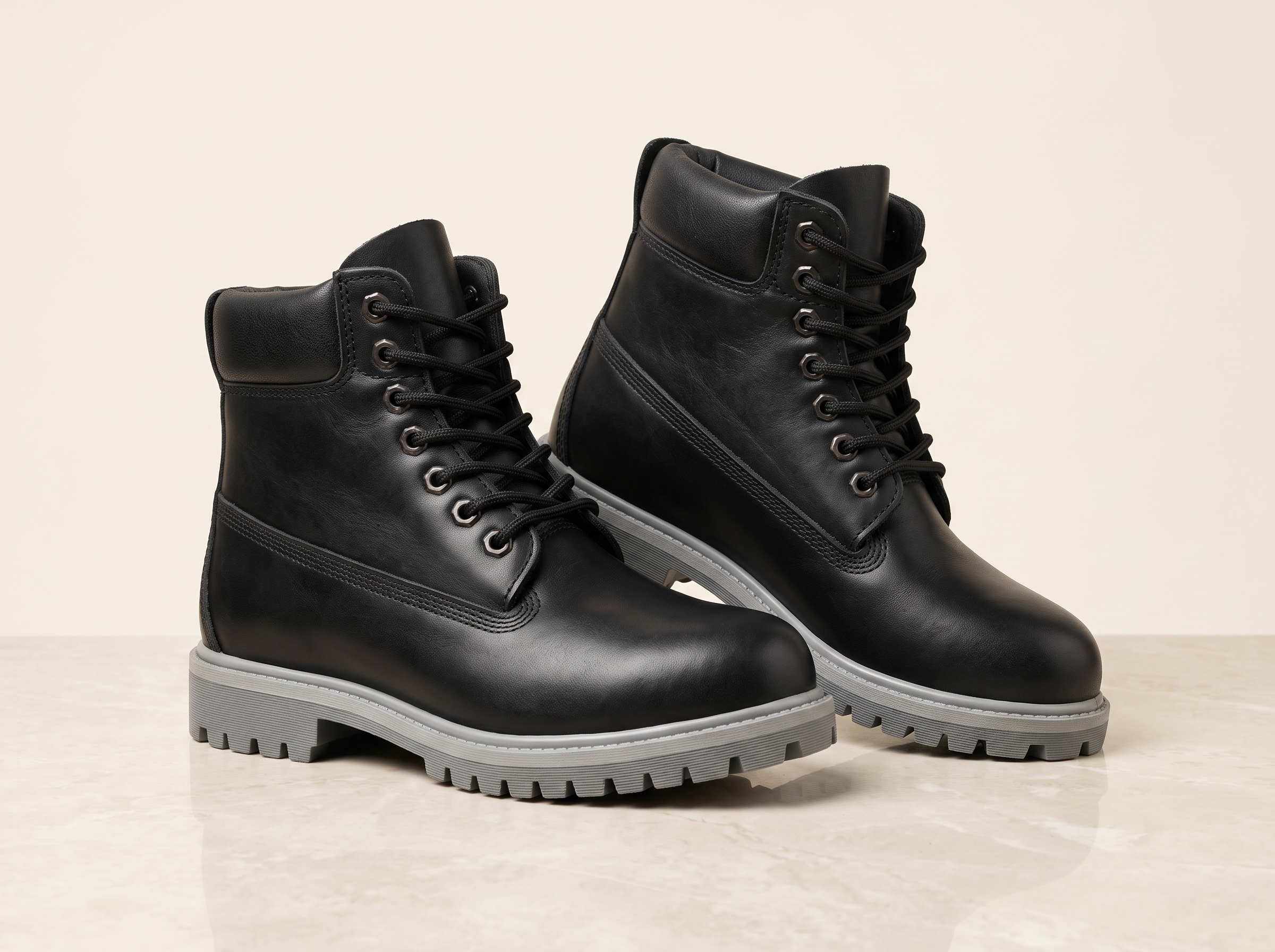 بوت چرم رویه صاف timberland | سایز ۴۰ تا ۴۴