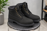 بوت چرم نبوک timberland | سایز ۴۰ تا ۴۴ رنگ تمام مشکی