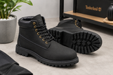 بوت چرم نبوک timberland | سایز ۴۰ تا ۴۴ رنگ تمام مشکی